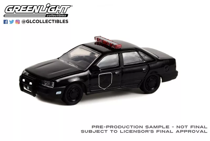 Greenlight - 1988 Ford Taurus - Black Bandit Police -